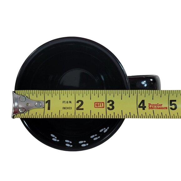 Harry Potter Hogwarts Marauder's Map Mug Black 16oz Footprints Proud To Present - Picture 11 of 11